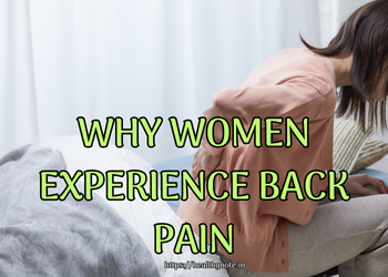Why women experience back pain