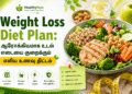 Weight Loss Diet Plan: ஆரோக்கியமாக உடல் எடையை குறைக்கும் எளிய உணவு திட்டம்